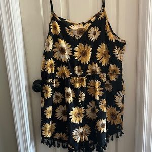 Sunflower romper from Shein